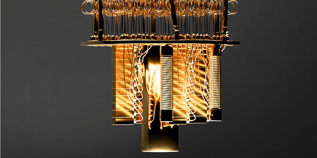 Quantum Computer in Data Center - Stock Image